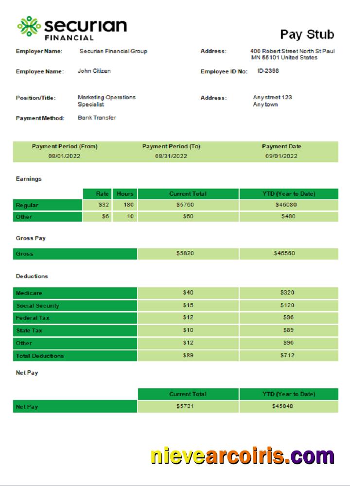 USA insurance company employee sheet